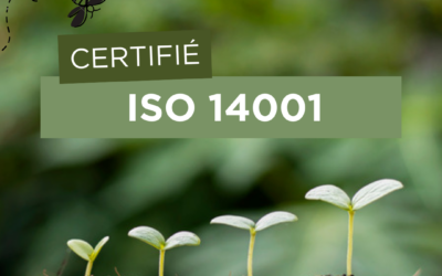 Notre société obtient la certification ISO 14001